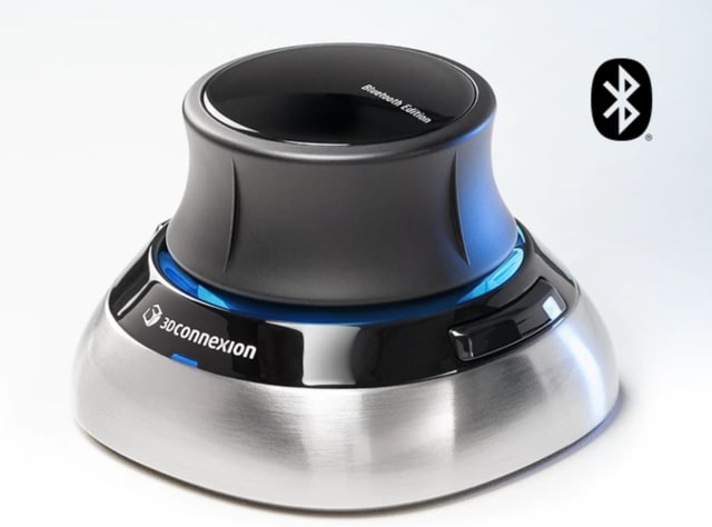The 3Dconnexion SpaceMouse Wireless &ndash; Bluetooth Edition. (Image: 3Dconnexion.)